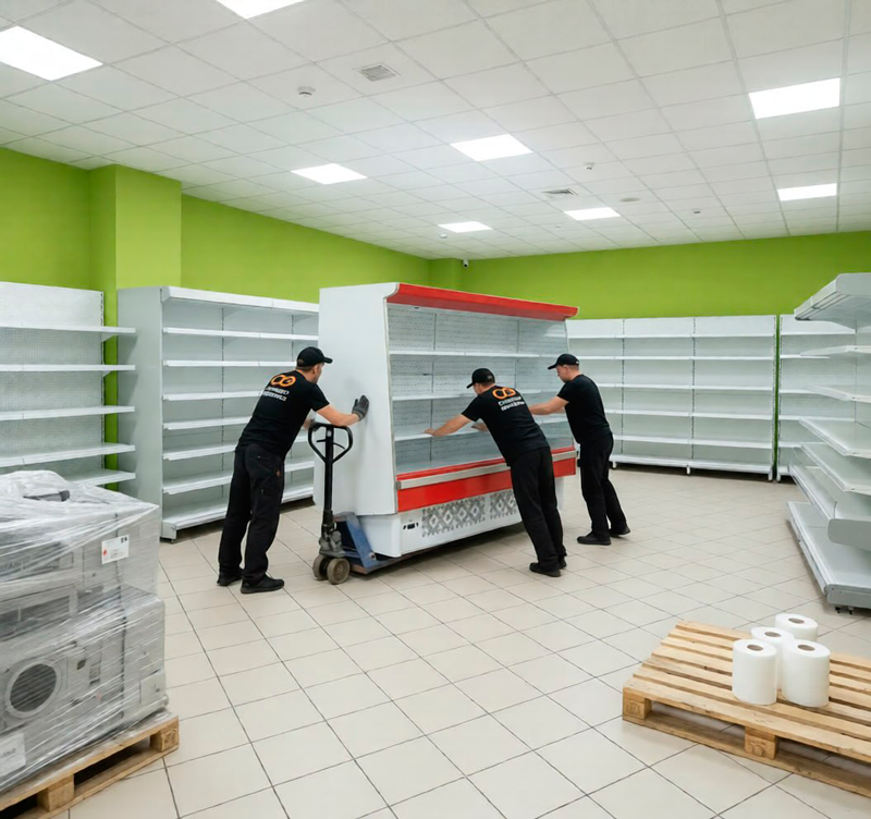 Переезд магазина в Лесозаводске